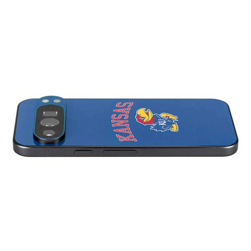 University of Kansas Collegiate Text Pixel 9 Pro XL Skin